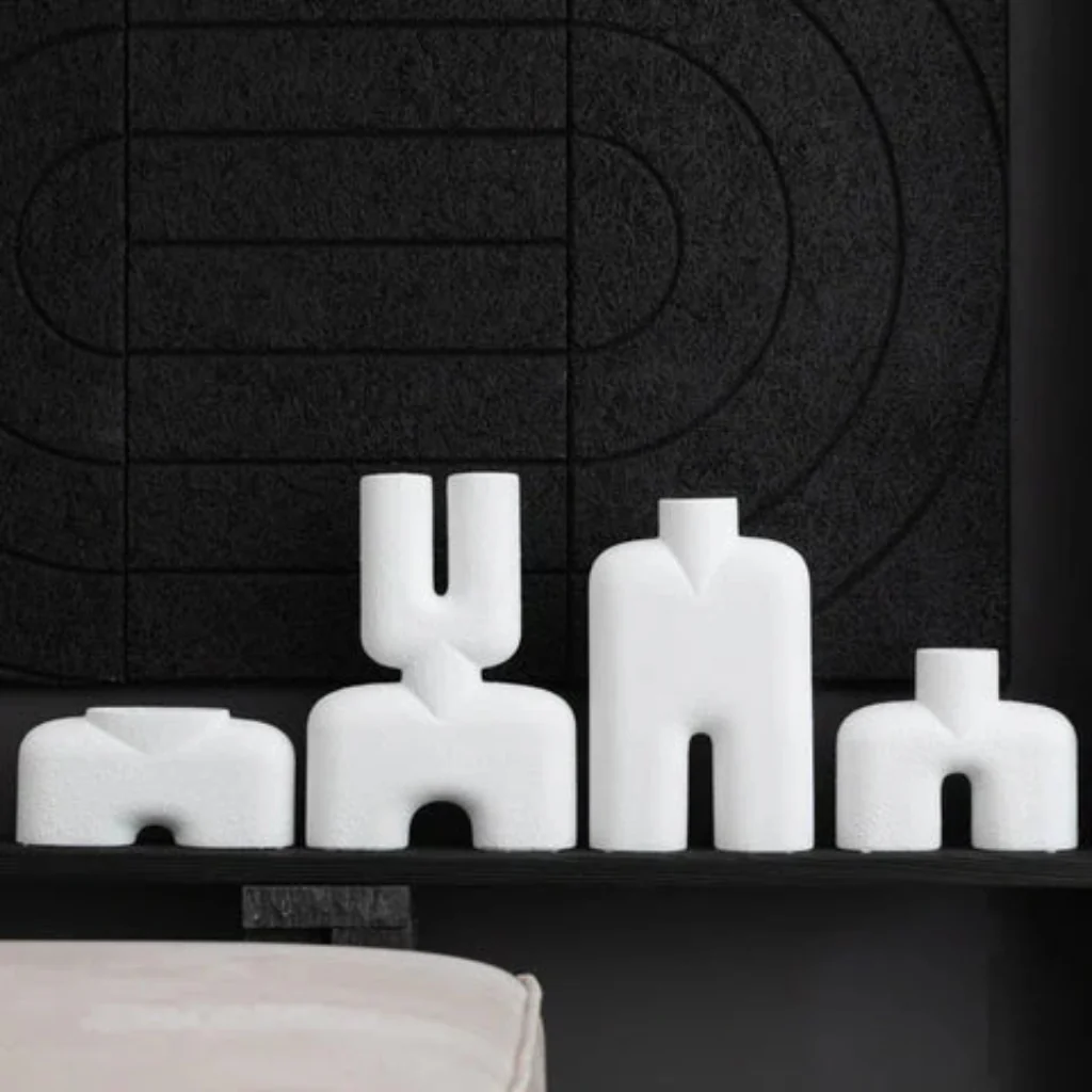 Cobra Vase Fat Medio Bubble White - Image 3