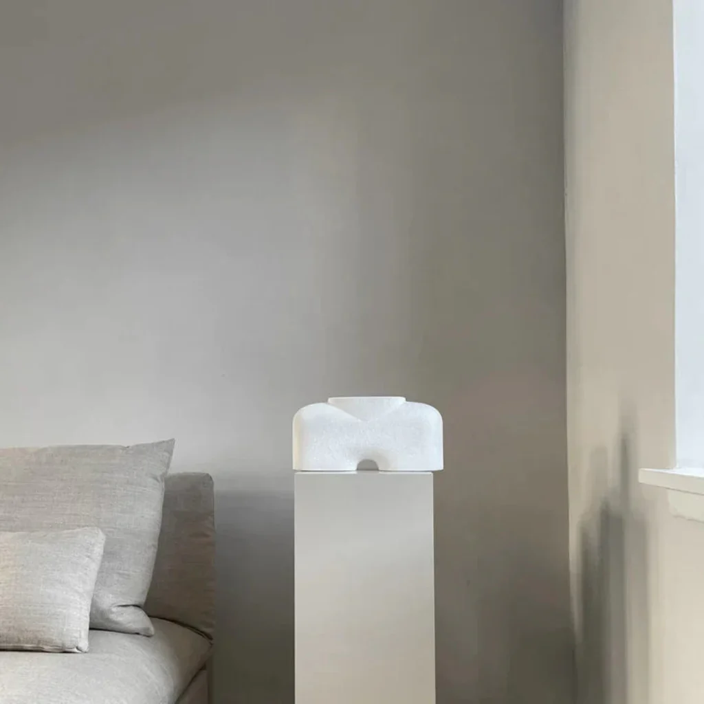 Cobra Vase Fat Medio Bubble White - Image 5