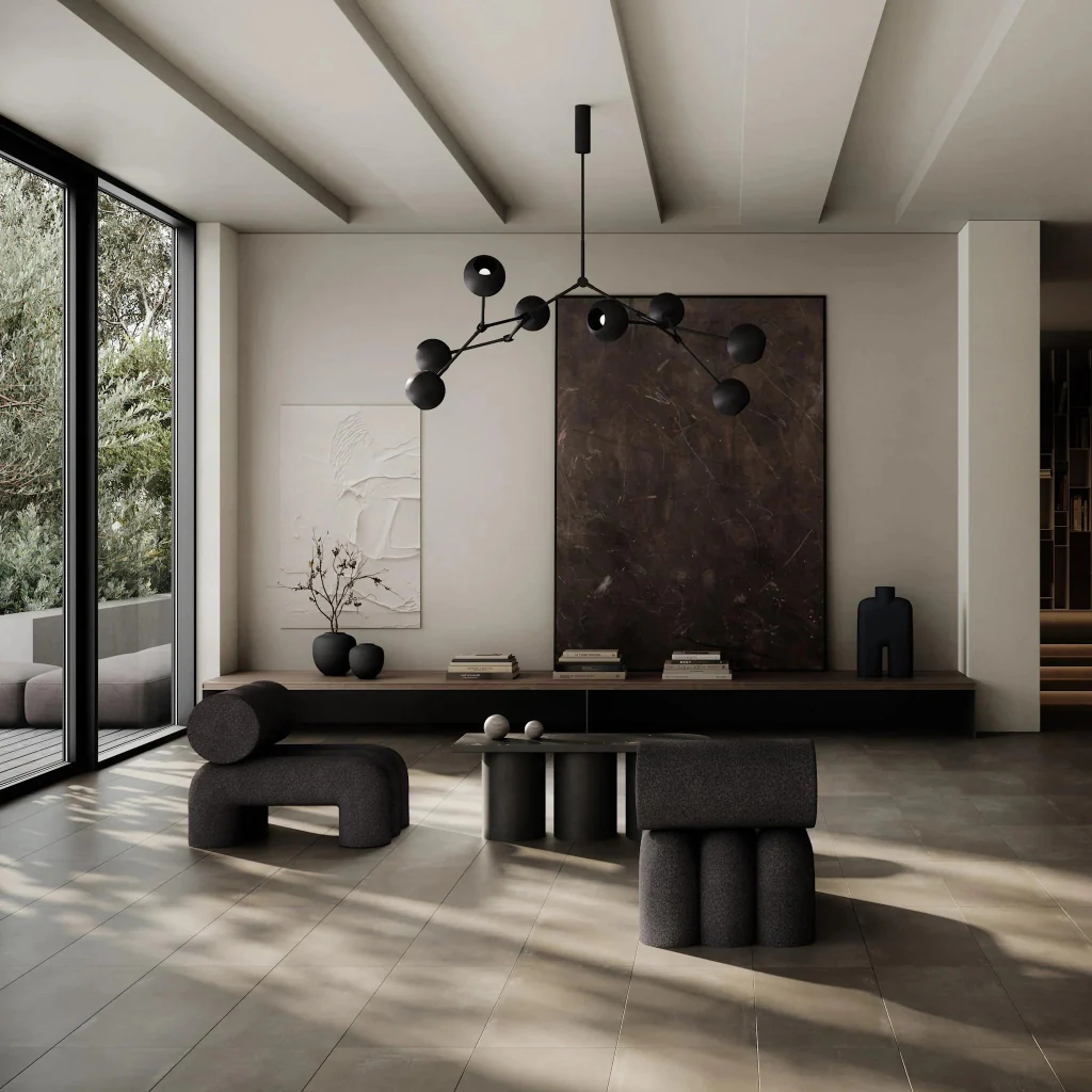 Cobra Vase Tall Hexa Black - Image 6