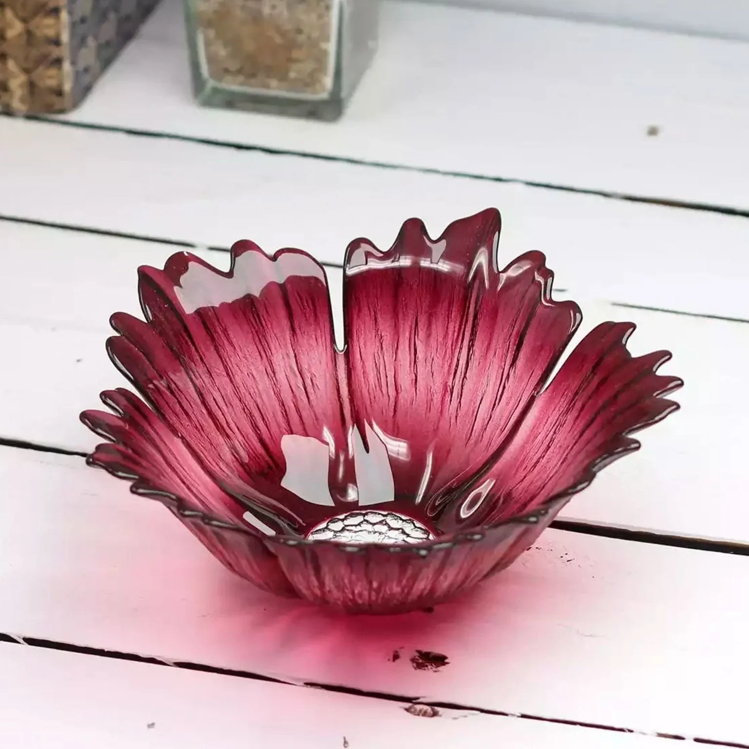 Maleras Crystal Fleur Bowl Small - Image 4