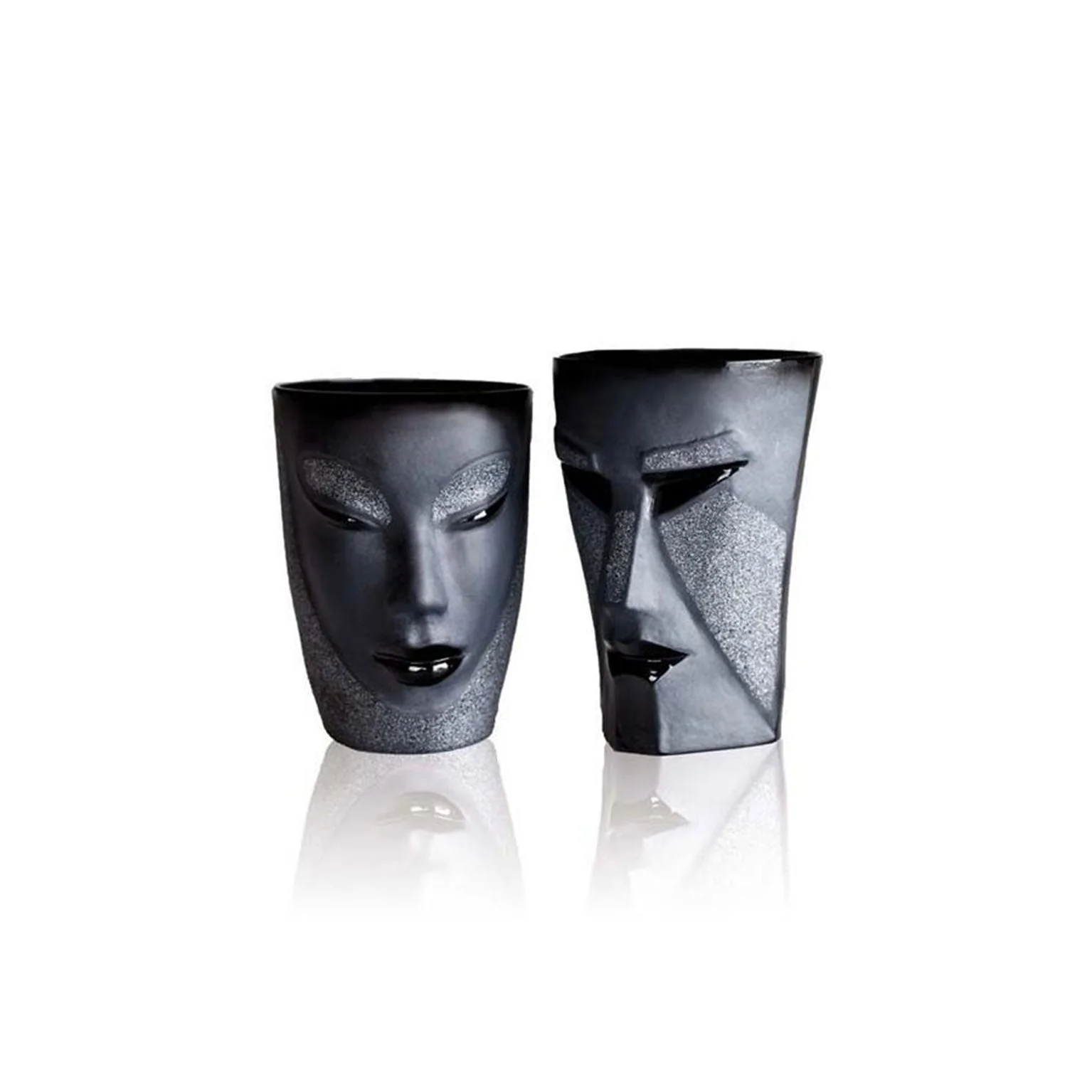 Maleras Crystal Tumbler Electra Black MASQ Tableware - Image 4