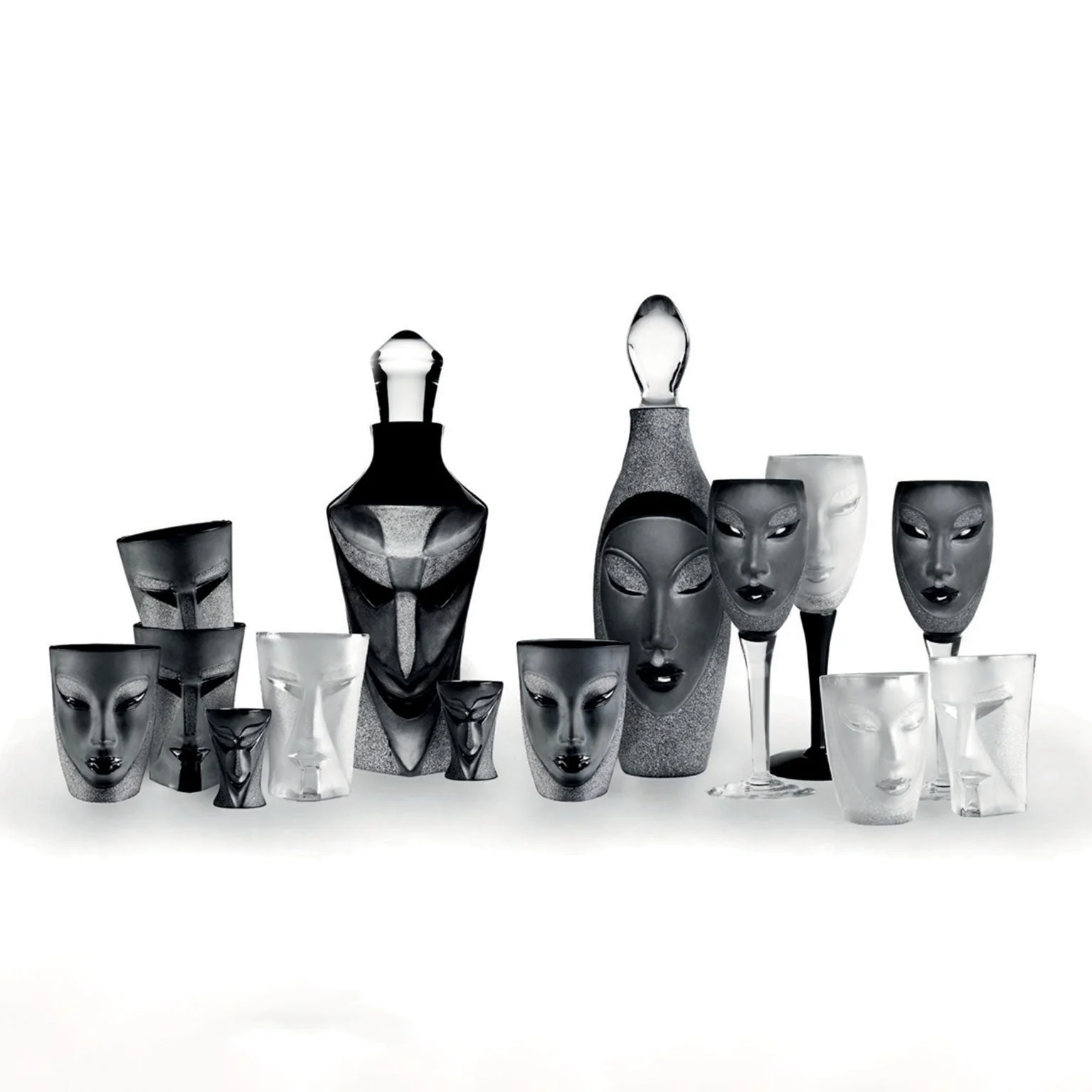 Maleras Crystal Tumbler Electra Black MASQ Tableware - Image 7