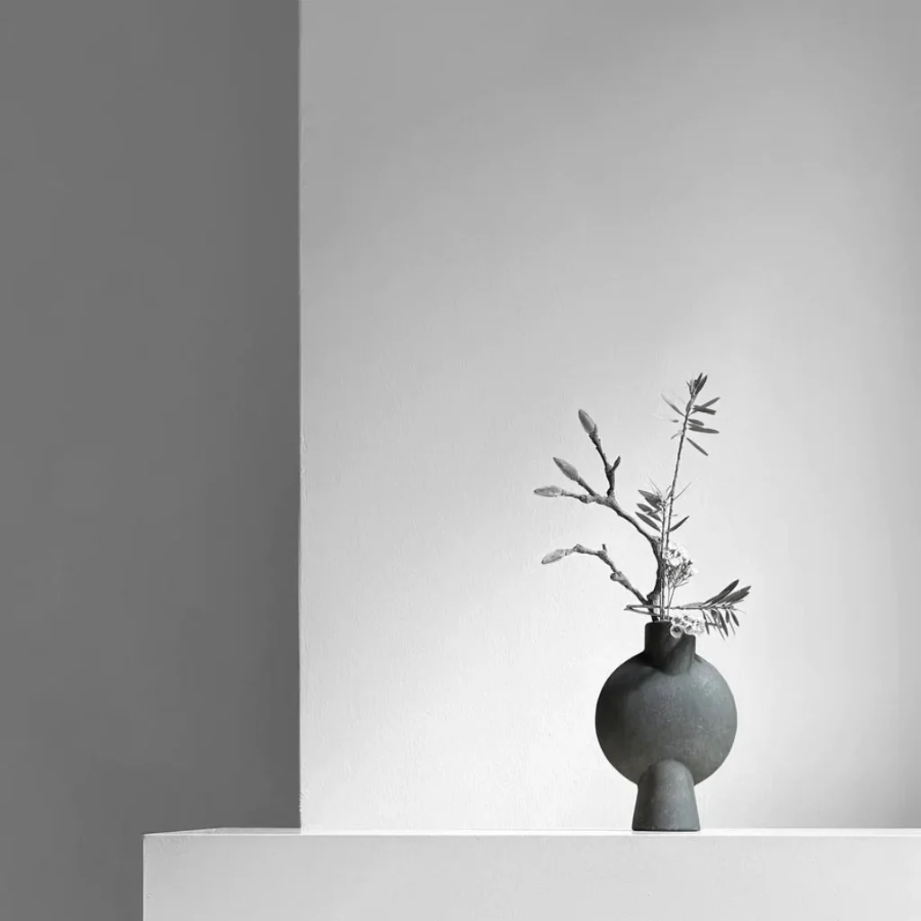Sphere Vase Bubl Mini Dark Grey - Image 6