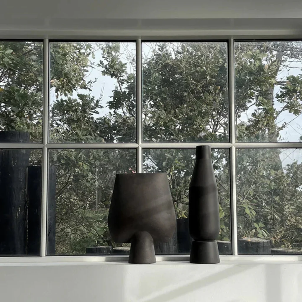 Sphere Vase Tall Coffee - Image 4